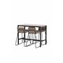 Matgrupp Camden med Bisbee matstolar, 120 × 60 cm