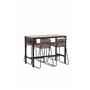 Matgrupp Camden med Bisbee matstolar, 120 × 60 cm