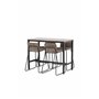 Matgrupp Camden med Bisbee matstolar, 120 × 60 cm