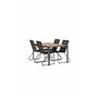 Matgrupp Break med Bois matstolar, 150 × 90 cm