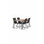 Matgrupp Break med Bois matstolar, 150 × 90 cm