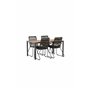 Matgrupp Break med Bois matstolar, 150 × 90 cm