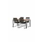 Matgrupp Break med Bois matstolar, 150 × 90 cm