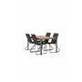 Matgrupp Break med Bois matstolar, 150 × 90 cm