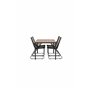 Matgrupp Break med Bois matstolar, 150 × 90 cm
