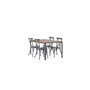 Matgrupp Break med Tablas matstolar, 150 × 90 cm