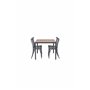 Matgrupp Break med Tablas matstolar, 150 × 90 cm
