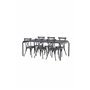 Matgrupp Borneo med Tablas matstolar, 200 × 100 cm