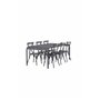Matgrupp Borneo med Tablas matstolar, 200 × 100 cm