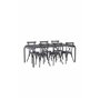 Matgrupp Borneo med Tablas matstolar, 200 × 100 cm