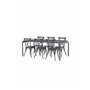 Matgrupp Borneo med Tablas matstolar, 200 × 100 cm