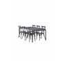 Matgrupp Borneo med Tablas matstolar, 200 × 100 cm