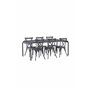 Matgrupp Borneo med Tablas matstolar, 200 × 100 cm