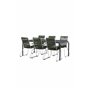 Matgrupp Borneo med Bois matstolar, 200 × 100 cm