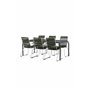 Matgrupp Borneo med Bois matstolar, 200 × 100 cm