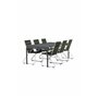 Matgrupp Borneo med Bois matstolar, 200 × 100 cm