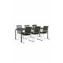 Matgrupp Borneo med Bois matstolar, 200 × 100 cm