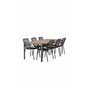 Matgrupp Break med Peking matstolar, 205 × 90 cm