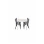 Matgrupp Lina med Tablas matstolar, 200 × 90 cm