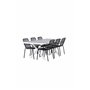 Matgrupp Garcia med Peking matstolar, 200 × 100 cm