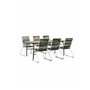 Matgrupp Holmbeck med Bois matstolar, 200 × 90 cm