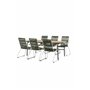 Matgrupp Holmbeck med Bois matstolar, 200 × 90 cm