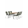 Matgrupp Holmbeck med Bois matstolar, 200 × 90 cm