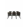 Matgrupp Holmbeck med Bois matstolar, 200 × 90 cm