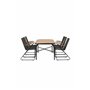 Matgrupp Holmbeck med Bois matstolar, 200 × 90 cm