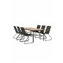 Matgrupp Holmbeck med Bois matstolar, 200 × 90 cm