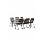 Matgrupp Holmbeck med Bois matstolar, 200 × 90 cm