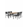 Matgrupp Holmbeck med Copacabana matstolar, 200 × 90 cm