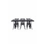 Matgrupp Garcia med Tablas matstolar, 200 × 100 cm