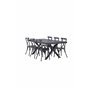 Matgrupp Garcia med Tablas matstolar, 200 × 100 cm