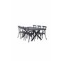 Matgrupp Garcia med Tablas matstolar, 200 × 100 cm