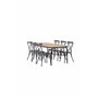 Matgrupp Holmbeck med Tablas matstolar, 200 × 90 cm