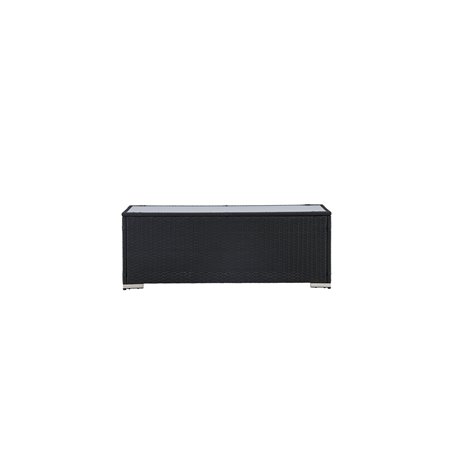 Soffbord London, 120 × 50 cm, Svart