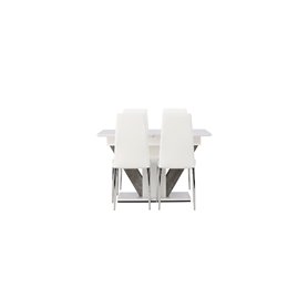 Matgrupp Disa med Pastill matstolar, 120 × 80 cm