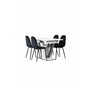 Matgrupp Disa med Polar matstolar, 120 × 80 cm