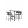 Matgrupp Rax med Bell matstolar, 120 × 60 cm