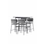 Matgrupp Rax med Bell matstolar, 120 × 60 cm
