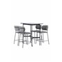 Matgrupp Rax med Bell matstolar, 120 × 60 cm