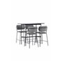 Matgrupp Rax med Bell matstolar, 120 × 60 cm