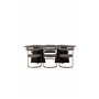Matgrupp Bootcut med Morning matstolar, 230 × 115 cm