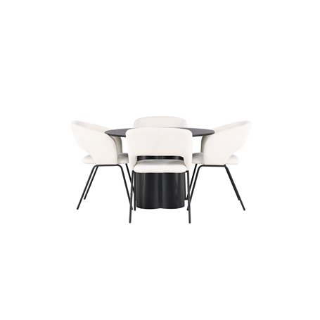 Matgrupp Olivia med Day matstolar