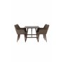 Matgrupp Kaseidon med Tomorrow matstolar, 120 × 80 cm
