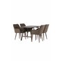 Matgrupp Kaseidon med Tomorrow matstolar, 120 × 80 cm