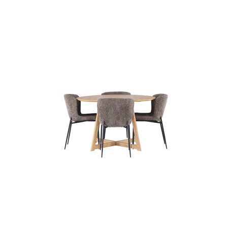 Matgrupp Yakidon med Modesto matstolar