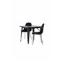 Matgrupp Tempe med Polar matstolar, 80 × 80 cm