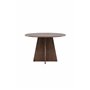 Runt matbord Bootcut, Ø110 cm, Mocca